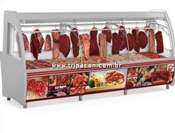 balcao expositor frigorifico acougue pop duplex gcpc 310 gelopar