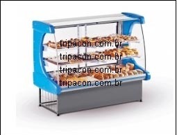 balcao vitrine seca refrimate