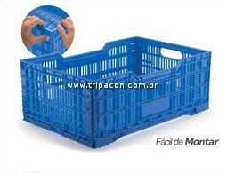 Caixa Plstica Dobrvel