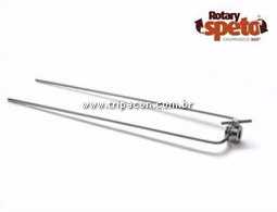 garfo longo 35cm rotary speto inox