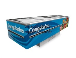 Ilha Refrigerada para Supermercado